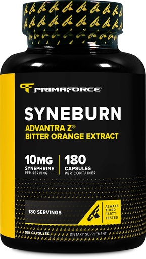 [BRSWIZDZCAJRWAAV] PrimaForce Syneburn Supplement, 180 Capsules – Synephrine from ADVANTRA Z