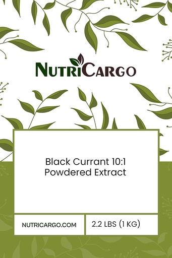 [BRSWGGIROYOWKH3A] Black Currant 10:1 אבקת לחלץ 2.2 LBS (1000 G)