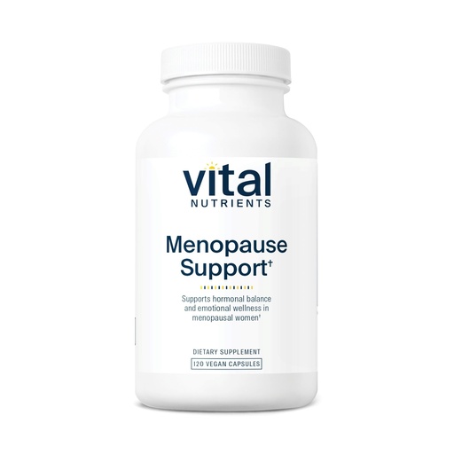 [BRSWIYQTPMHWMAD4] Vital Nutrients Menopause Support - Vegan Supplement for Women - Herbal Complex with Black Cohosh and Vitex Tree Berry for Hormone Balance Support* - Gluten, Dairy, Soy Free - 120 Capsules