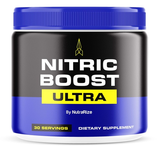 [BRSRAEIDBMCAI3Y7] NutraRize Nitric Boost Ultra – Premium Daily Powder Blend in a Jar, Crafted to Help Maintain Energy, Support Natural Circulation, and Keep You Going, Official Reviews (30 Servings)