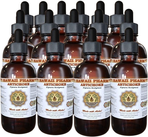 [BRSWI237OV6AEDY7] Artichoke Liquid Extract, Organic Artichoke (Cynara scolymus) Tincture 15x4 oz