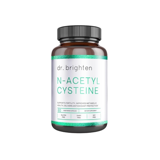 [BRSRAGL3BUHB6EY4] Dr. Brighten N-Acetyl-Cysteine (NAC) — 60 Capsules