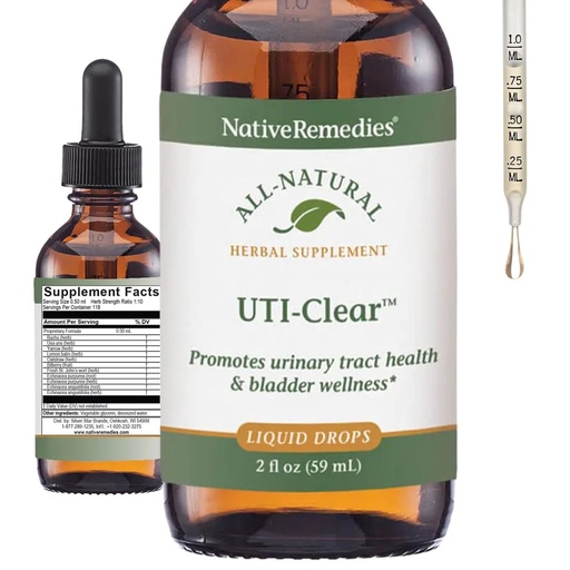 [BRSWIYQ5BYPRQ2TU] Native Remedies UTI-Clear for Urinary Tract and Bladder Health, 59 ml