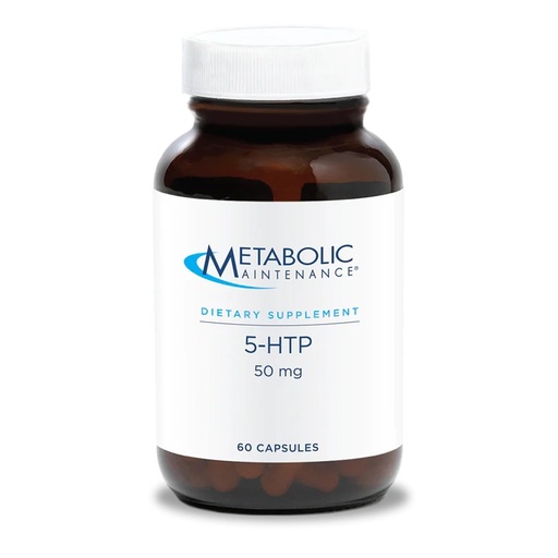 [BRSWIZQPCEJQM3DO] Metabolic Maintenance 5-HTP 50 mg - Griffonia Extract with Vitamin B6 (P-5-P) - Serotonin & Sleep Support - Mood & Relaxation Formula - Hypoallergenic - 60 Servings - 60 Capsules