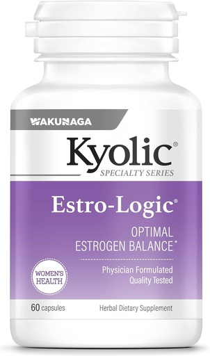 [BRSWIYA5CQHGO23K] Kyolic Specialty Series Estro-Logic, pour équilibre Estrogénique optimal