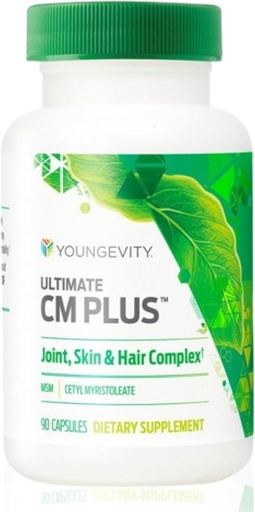 [BRSWIZAZCAAGE23M] Youngevity Ultimate CM Plus™ - Patented Joint Health Support & Pain Support Supplement MSM & Cetyl Myristoleate - Muscle and Joint Health CMComplex - (90 Capsules)