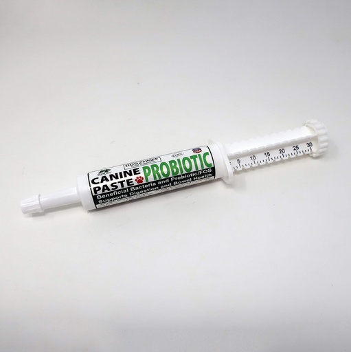 [BRSWIFL5CV4RYFYZ] Dogzymes Canine Probiotic Paste Beneficial Bacteria-Enzyme 2.3 Billion CFU/gm Saccharomyces boulardii Orgánica de la pólvora de la miel seca (30 Gram)