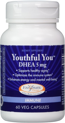 [BRSWIZYZOMOGKAA5] Terapia enzimática, Dhea 5mg, 60 Cuenta