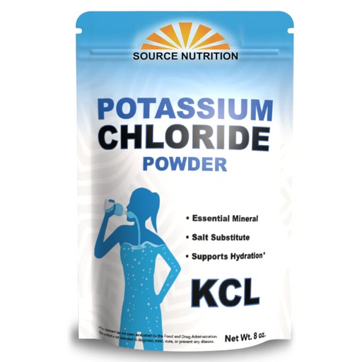 [BRSWYBIHAB7RYDY6] Source Nutrition TradeKing Food Grade Potassium Chloride (KCl) Powder – 8 oz
