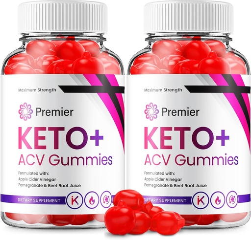 [BRSROAYLCIIR62TV] (2 Paket) Premier Keto ACV Gummies - Advanced Formula Premiere Keto Plus ACV Gummies Apple Cider Vinegar Premier ACV Dietary Reviews Men Qadınlar (120 Gummies)