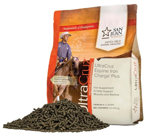 [BRSWKFIACVYRQC3E] UltraCruz Equine Iron Charge® Plus, 4 lb