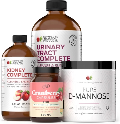 [BRSWYYYBDECAICTO] Urinary Tract Complete Bundle - Full Urinary Tract, UT Cleanse, & Bladder Health Kit