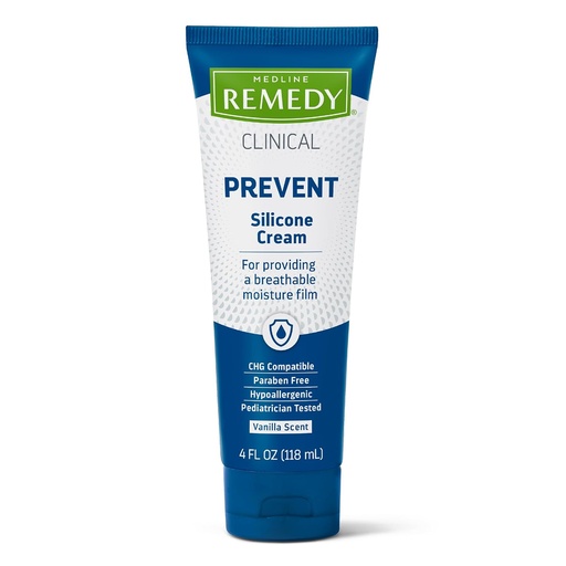 [BRSWIEY4DN5Q2DL2] Medline Remedy Clinical Silicone Cream, Vanilla Scented, 4 oz.