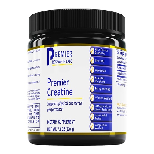 [BRSRAEIYA4FGKCTA] Premier Research Labs Premier Creatine - Creatine Monohydrate Powder, Creatine Powder for Men, Women, Vegetarians, Unflavored Vegan Friendly Formula - 7.8 oz (40 Servings)