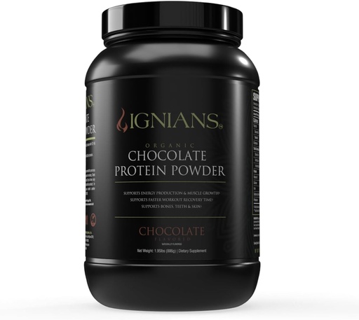 [BRSROFTYOYMWEH3J] Organic Plant-Based Protein Powder|Pea Blend|26.5 g Protein|< 5g Carbs|Vegan Friendly|Lactose Free|for Men & Women|for Shakes, Smoothies, & Baking|Chocolate