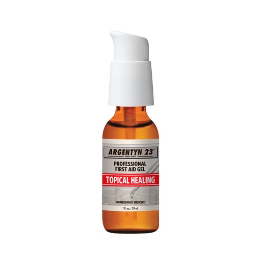 [BRSWIZ3RAIEGO2AV] Argentyn 23 Professional Silver First Aid Gel - Argentum Metallicum Gel Wound Care Support, Topical Skin Care for Soothing Support with Convenient Pump - 1 fl oz (30 mL)