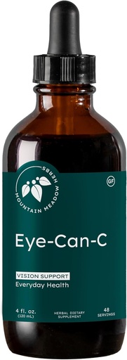 [BRSWGEI5DIPWGYDB] Mountain Meadow Herbs Eye-Can-C 4oz. . Liquid Vision Health and Support with Ginkgo Biloba, night Vision, Dry-Eye Relief, Glare Reduction ' Healthy Circulation Support
