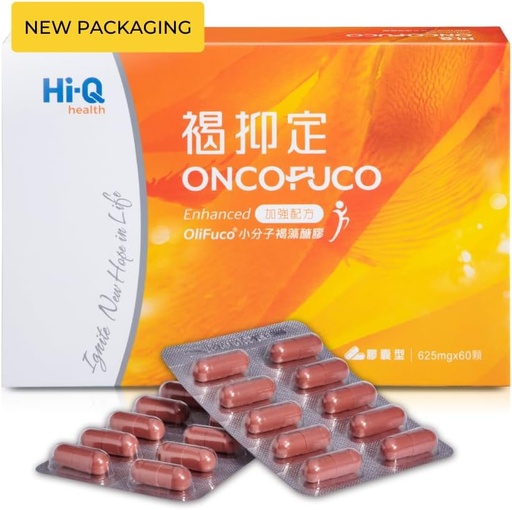 [BRSWYHQCCUDQ4DQ6] Oligo Fucoidan Capsules ONCOFUCO, Dokter Rekomendasi, Sugesti, Support Immune dan Adjunct, Seaweed Extract, Kemurnian Tinggi, Vegetarian, Halal Cerafied, 1 Pack, 60 Vevgie Capsules