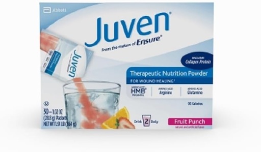 [BRSWIEL4OYOWIEI7] Medline Juven Powder Nutriční dodatek (Ovocný punč, Balení: 30EachCarton)
