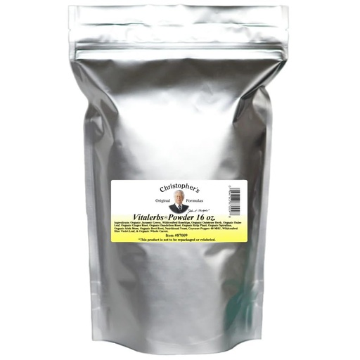 [BRSWIZT6PIOBCFT2] Christopher's Original Formulas Vitalerbs Powder 16 OZ - Pack of 1