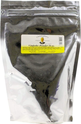 [BRSWIZT6PIOBCFT2] Christopher's Original Formulas Vitalerbs Powder 16 OZ - Pack of 1