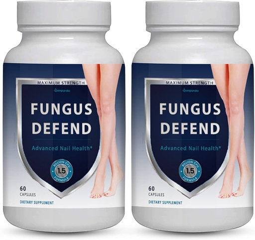 [BRSRMCY5CMMA2EY3] Fungus Defend Advanced Formula Supplement 2 Packs 60 Days Supply