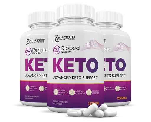 [BRSRAZYLCF4B6EI7] (3 Pack) Ripped Results Keto ACV Pills 1275MG Keto Support Blend Capsule Alternative to Keto ACV Gummies Formulated with Apple Cider Vinegar Extra Virgin Olive Oil Powder Green Tea Leaf 180 Capsules