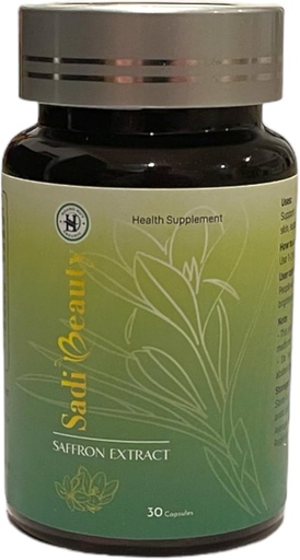 [BRSRMAITPMCGOC34] Saffron Extract Capsules with L-Glutathione, Vitamin C, Vitamin E; Brighten Skin Tone, Help Melasma, Reduce Dark Spots, Anti Aging 30 Capsules