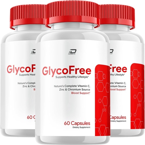[BRSRAZLQCANQGDTO] GlycoFree Kapsle, GlycoFree Pokročilý dodatek, Všechny přírodní Formule pro udržení zdravé hladiny, Maximální síla Denní Formule, Glyco Bezplatné Kapsle Recenze (3 Balení - 180 Kapsle)