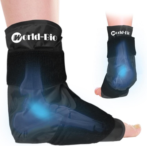 [BRSROED2PJYR4AD5] 붓기, 발 얼음 팩 포장, 발목, 발목, 발목, 발목, 발목 통증 완화, Achilles Tendonitis, Plantar Fasciitis를 위한 재사용할 수 있는 발 찬 치료 포장
