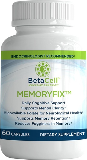 [BRSRMFQECIPBYDLV] Memoryfix Brain Supplement - 60 Brain Booster Capsules