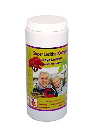 [BRSWICT6DIDRKCL6] Super Lecithin Complex (200 Capsules)
