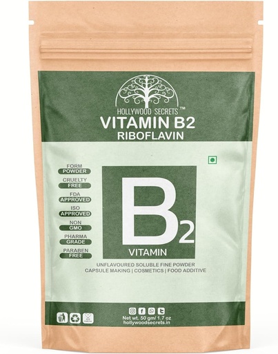 [BRSRAGL6BFYBEF3V] Ken Vitamin B2 Riboflavin Powder 50gm