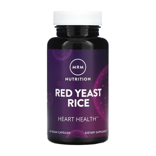 [BRSWYGI2CJYQ4YI7] MRM Nutrition Red Yeast Rice Capsules - For Women & Men - 1,200mg Red Yeast Rice Per Serving, Whole Food Product for Heart Health & Lipid Metabolism, Gluten Free, Vegan - 30 Servings