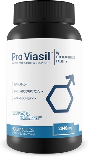 [BRSRMBQKCMCAEYLD] Pro Viasil Prostate Support - Promote Prostate Health with Natural Antioxidant & Turmeric Formula - Pro Viasil Pills for Men with Zinc - Promote Healthy Prostate Function with Vitamin D & Green Tea