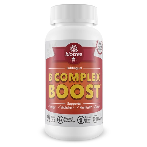 [BRSWIGLZCAMAME3M] Vitamin B12 Sublingual B Complex Energy Pill B12 Methylcobalamin B6 Biotin & Folic Acid Natural Energy Supports Metabolism Heart Health & Stress Great Tasting Cherry Flavor! 100% Caffeine Free -