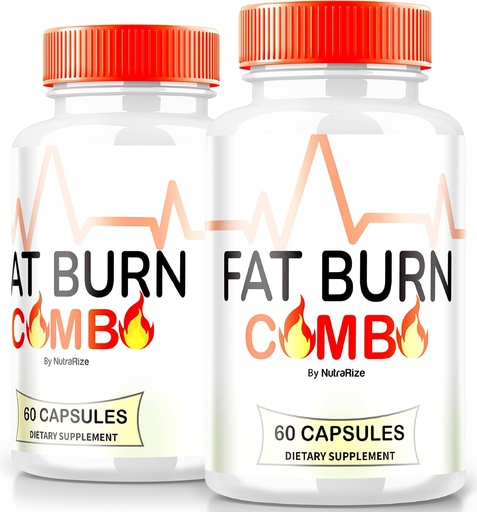 [BRSRAGQ2PMDRE2DH] (2 Pack) Fat Burn Combo Capsules, FatBurn Combo Keto Formula, All Natural Weight Loss Supplement to Achieve Healthy-Looking Body, Keto Fitness Pills, Official Reviews (120 Capsules)