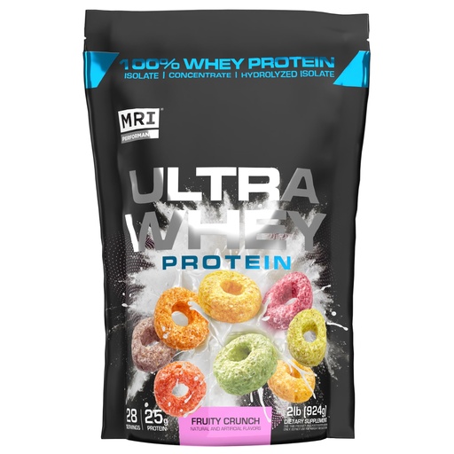 [BRSRMA32DEFWOHYZ] MRI Performance Ultra Whey Protein 25g Triple-Blend of Hydrolyzed, Isolate & Concentrate for Muscle Recovery, Lean Strength & Daily Protein Support (Fruity Crunch, 28 Servings)