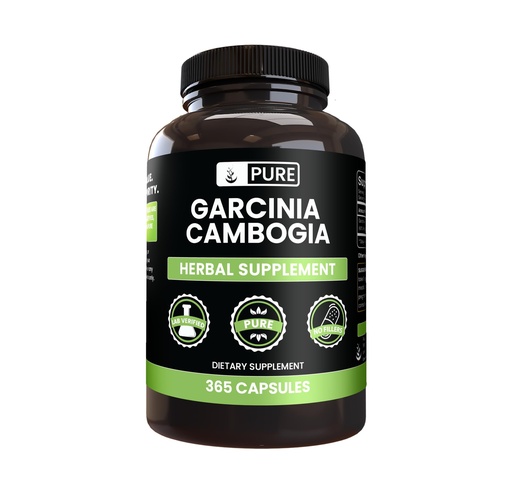 [BRSWYYI5BZ7RSFDH] PURE ORIGINAL INGREDIENTS Garcinia Cambogia, No Magnesium or Rice Fillers, Always Pure, Lab Verified (365 Count)
