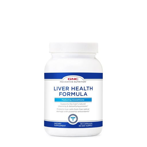 [BRSWIYYFO57RWA3C] GNC Preventive Nutrition Liver Health Formula - 90 Capsules