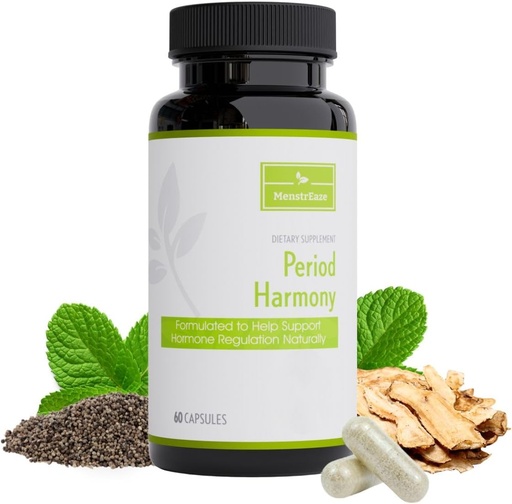 [BRSROCQEO57QO33H] Hormone Balance for Women, Women's Support, Menopause & PMS Support, with Black Cohosh, Vitex Berry & Dong Quai - 30 Serves