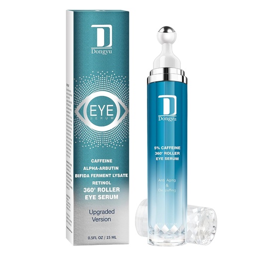 [BRSRAZYEOQCR6G32] Dongyu Koffein Eye Cream til mørke cirkler: Under Eye Serum for Puffiness Tasker Daglig pleje før datoer Fester Kvinder Mænd