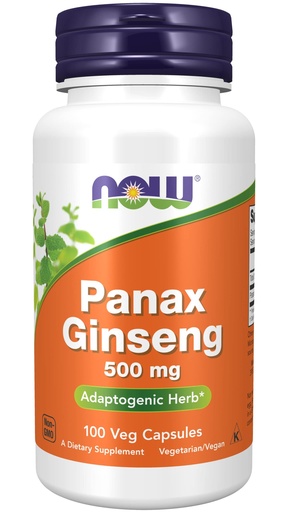 [BRSWIEAEDEIAG33Y] NOW Foods Panax Ginseng, 100 caps / 520mg (Multi-Pack)