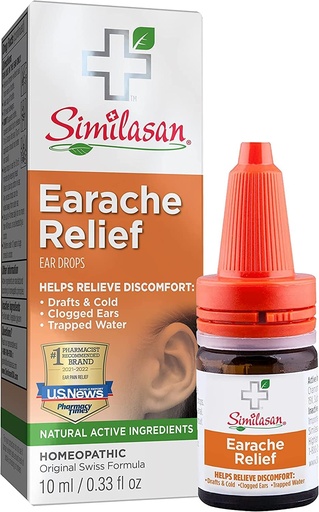 [BRSWIYAFBYHAEFLO] Similasan Earache Relief Ear Drops 10 ml (2 опаковки)