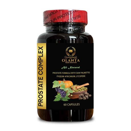 [BRSRAYY7CUCBU3D5] Generic Natural Prostate Complex - Saw Palmetto Extract, Grape Seed Extract Prostate, Organic stinging Nettle Root, Lycopene, Pumpkin Seed Extract - 1 Bottle