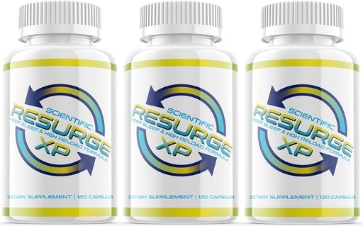 [BRSW2AIQAQNAMEQ2] Scientific Resurge XP Deep Sleep Support Formula 120 Capsules (3 Pack) Sleeping melatonin