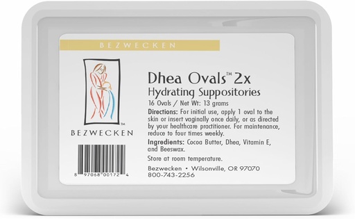 [BRSWGGIQOYHBSAI4] Bezwecken - DHEA Oval 2X - 16 Oval Suplotories - Free of Estrogen & Progesterone - Sama Trusted Formula - secara profesional Formula untuk Alleviate Vaginal Dryness di Menopausasal Women