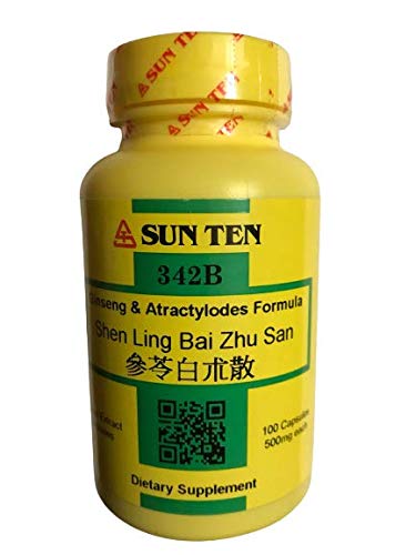 [BRSWGAIOB4NBG3I4] Sun Ten - Ginseng & Atractylodes Formula Capsules/Shen Ling Bai Zhu San/參苓白朮散