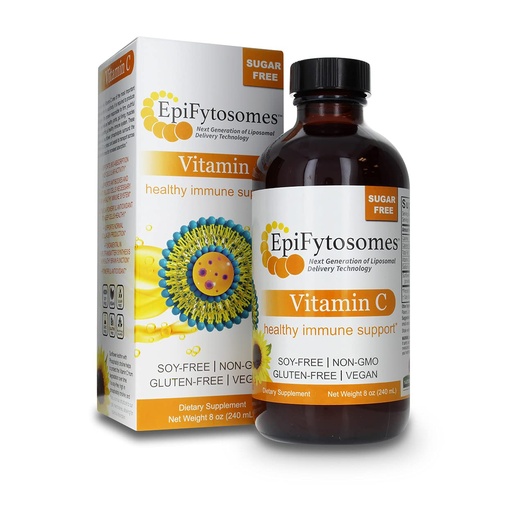 [BRSWYED5OZ5REYLX] Liposomal Vitamin C Nature’s Answer EpiFytosomes Vitamin C 1,000 mg per Serving - Vegan Dietary Supplement - Soy Gluten Free Non GMO - Ideal for Healthy Immune Support - 6 mL (40 Servings per Bottle)