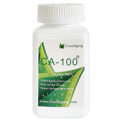 [BRSWKYQFBMHWY3LU] Crackaging Super-Absorption Cycloastragenol CA-100 25mg/Cap 15caps | Anti Aging reactivate Telomerase Strength Faction Youthfulness Longevity Classic Supplement